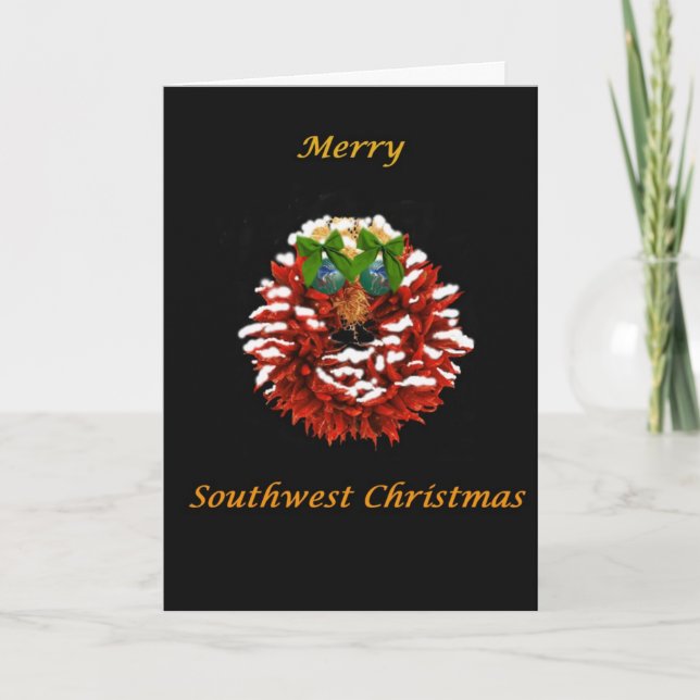 Southwest Christmas Holiday Card (Front)