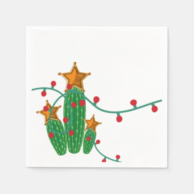 Southwest Christmas Napkins (Front)