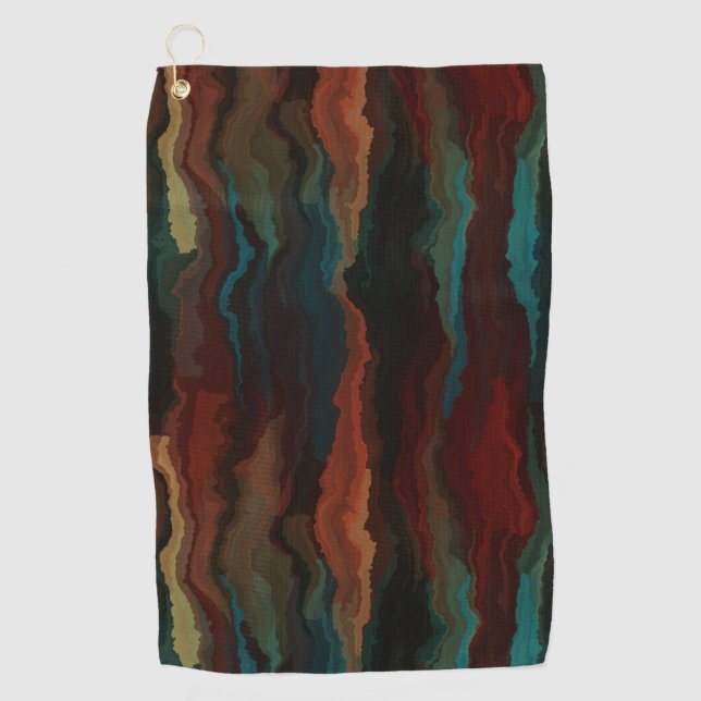 Southwest Color Blend Golf Towel (Front)