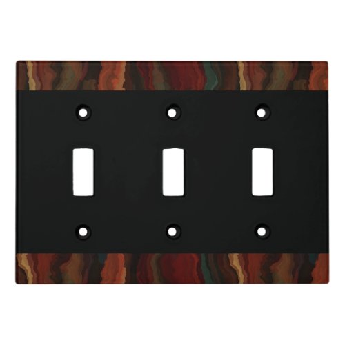 Southwest Color Blend Light Switch Cover