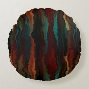 Southwest Color Blend Round Pillow