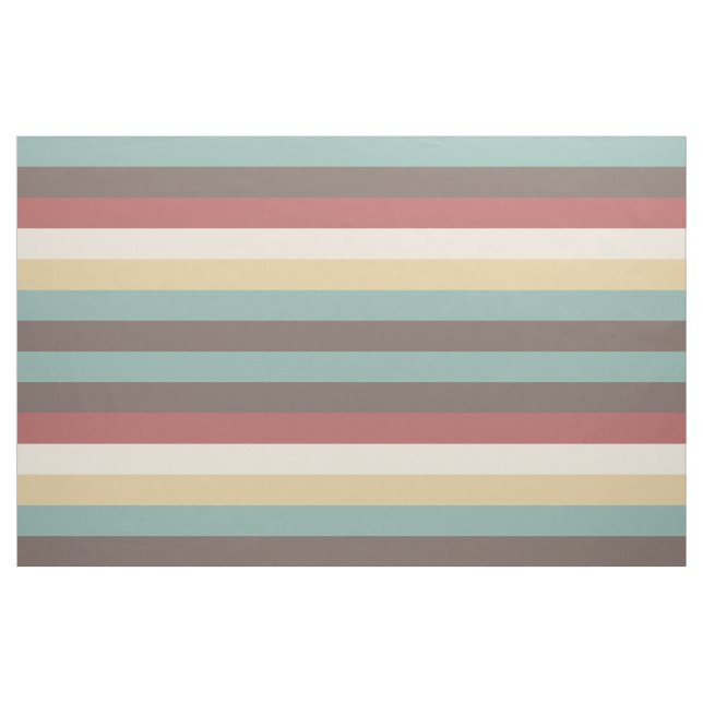 Southwest Color Stripes Pattern Fabric (Fat Quarter)