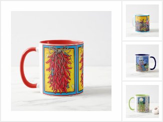 Southwest Colorful Mugs and Drinkware