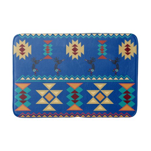 Southwest Dancing Kokopellis Bath Mat