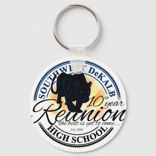 Southwest Dekalb High School Class 10 Year Reunion Keychain