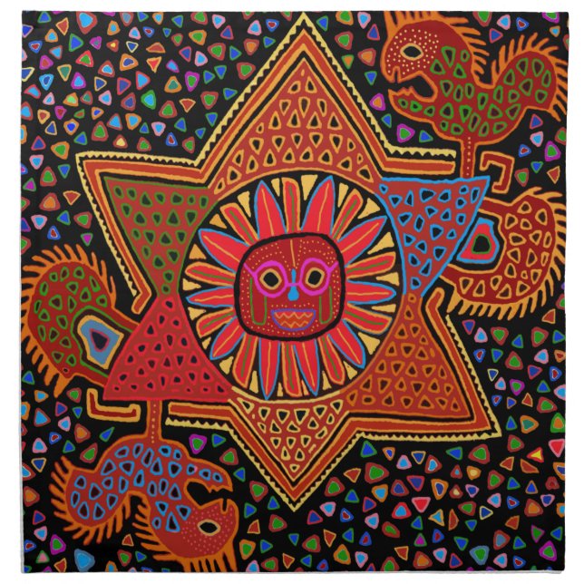 Southwest Del Sol Cloth Napkin (Front)