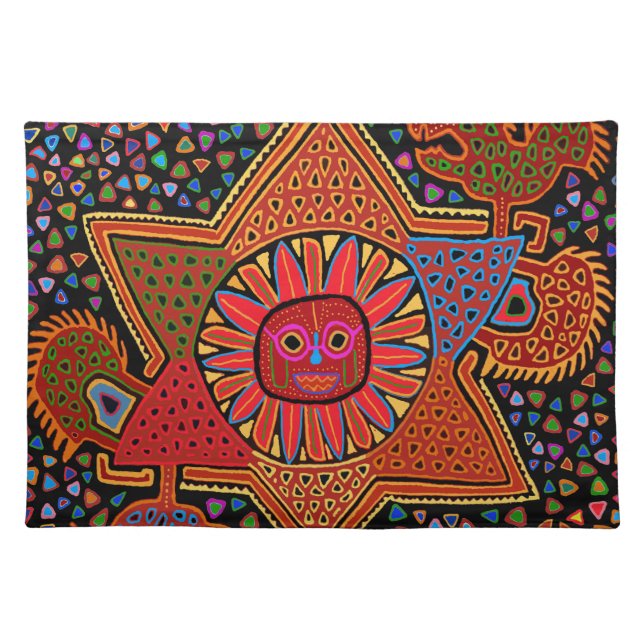 Southwest Del Sol Cloth Placemat (Front)