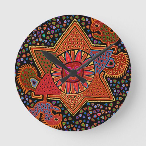 Southwest Del Sol Round Clock