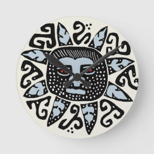 Southwest Del Sol Wall Clock - Tribal Decor Clock