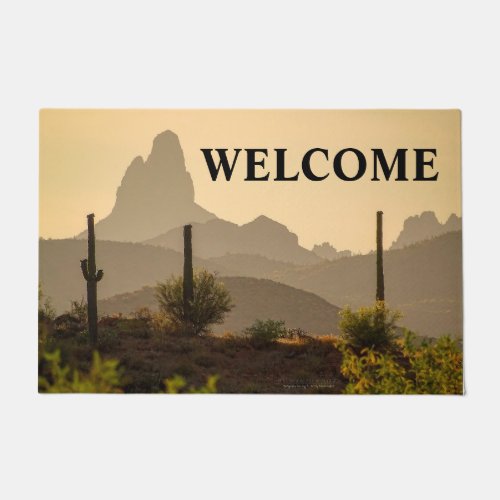Southwest Desert Mountain Weavers Needle Arizona Doormat