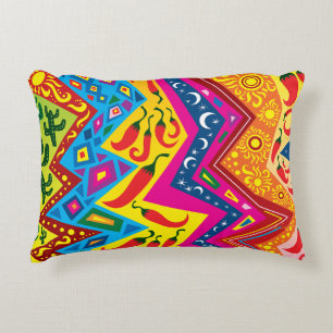 Southwest Desert Pattern Accent Pillow