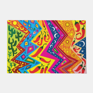 Southwest Desert Pattern Doormat