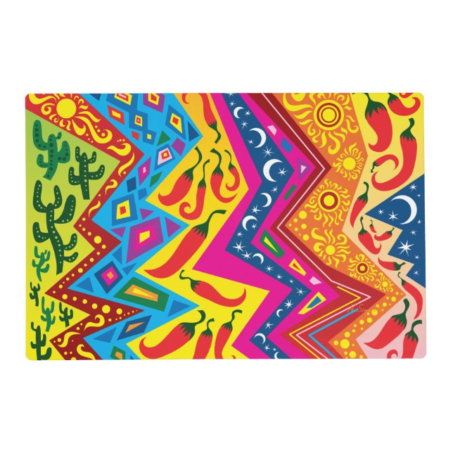 Southwest Desert Pattern Placemat (Front)