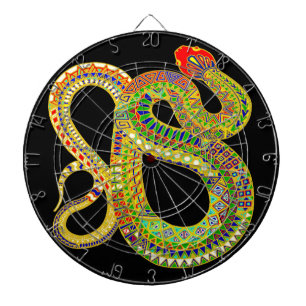 Southwest Desert Rattler Dart Board