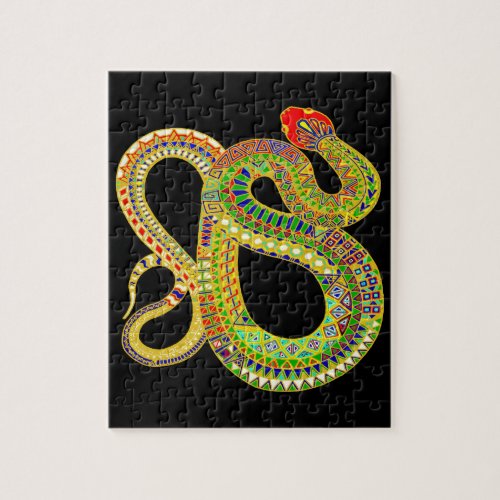 Southwest Desert Rattler Jigsaw Puzzle