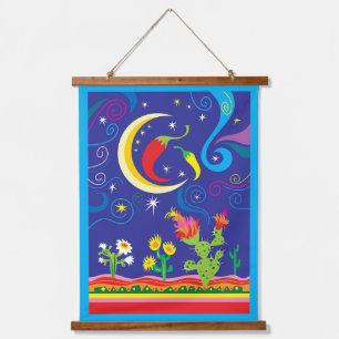 Southwest Desert Sky Hanging Tapestry