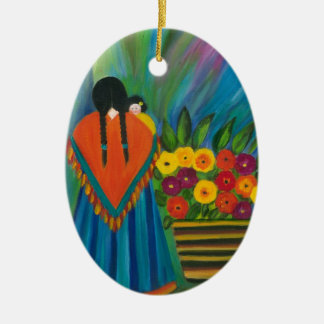 Southwest Design #1 Ceramic Ornament