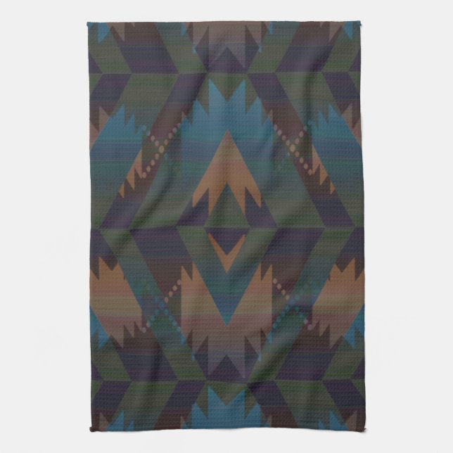 Southwest Design Aztec Print Towel (Vertical)