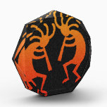 Southwest Design Dancing Kokopelli Acrylic Award<br><div class="desc">Dancing Kokopelli southwest design. For more southwest Kokopelli gifts visit the rest of this shop!</div>