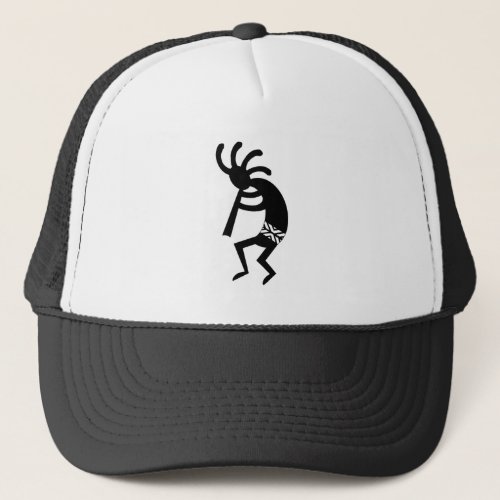 Southwest Design Dancing Kokopelli Trucker Hat