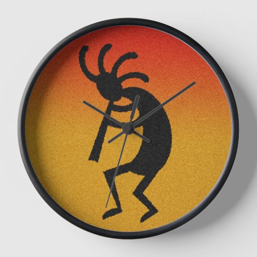 Southwest Design Kokopelli Wall Clock