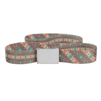 Southwest Design Turquoise Terracotta Monogram Belt