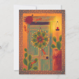 Southwest Door Personalized Holiday Card