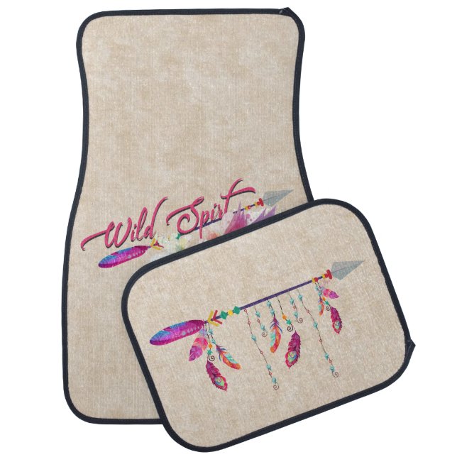 Southwest Dream Catcher Car Floor Mat (Set)