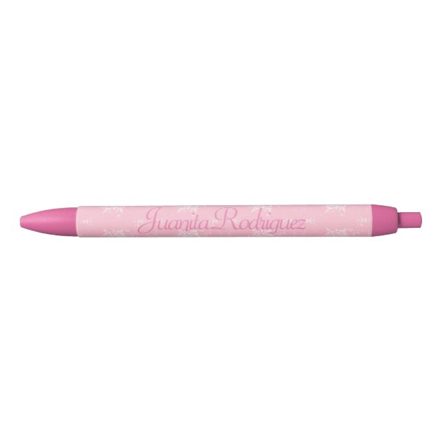 Southwest Dusty Rose Snowflake Pen (Front)