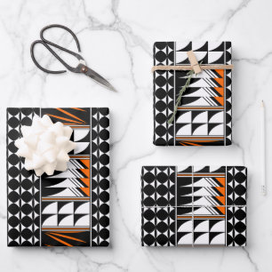 Southwest Feather Blessing Wrapping Paper Sheets