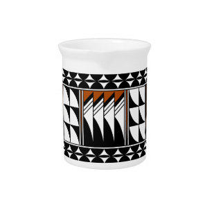 Southwest Feather Blessings Beverage Pitcher