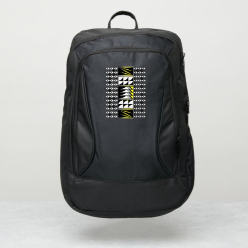 Southwest Feather Blessings in Yellow Port Authority Backpack