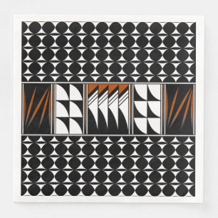 Southwest Feather Blessings Paper Dinner Napkins