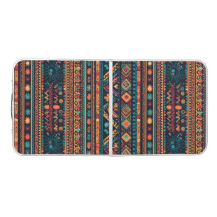 Southwest Fiesta Pattern Game Night Style Beer Pong Table