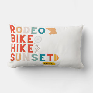 Southwest—Fun Outdoor design Lumbar Pillow