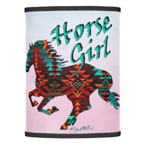 Southwest Galloping Horse Lamp Shade