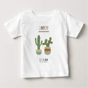 Southwest Geo IX   Lookin' Sharp Baby T-Shirt