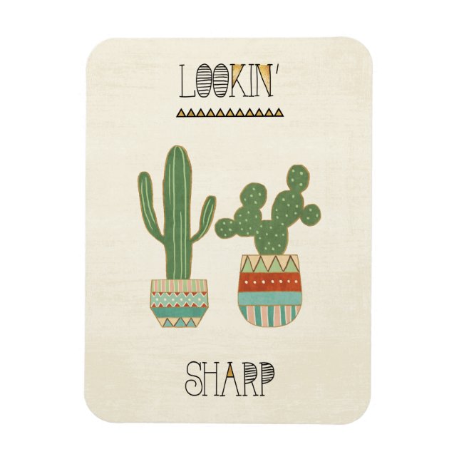 Southwest Geo IX | Lookin' Sharp Magnet (Vertical)