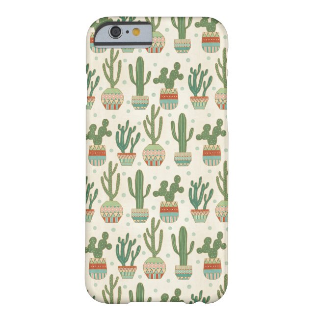 Southwest Geo Step | Cactus Pattern Case-Mate iPhone Case (Back)