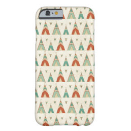 Southwest Geo Step | Geometric Teepee Pattern Barely There iPhone 6 Case