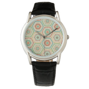 Southwest Geo Step Southwest Hexagon Pattern Watch