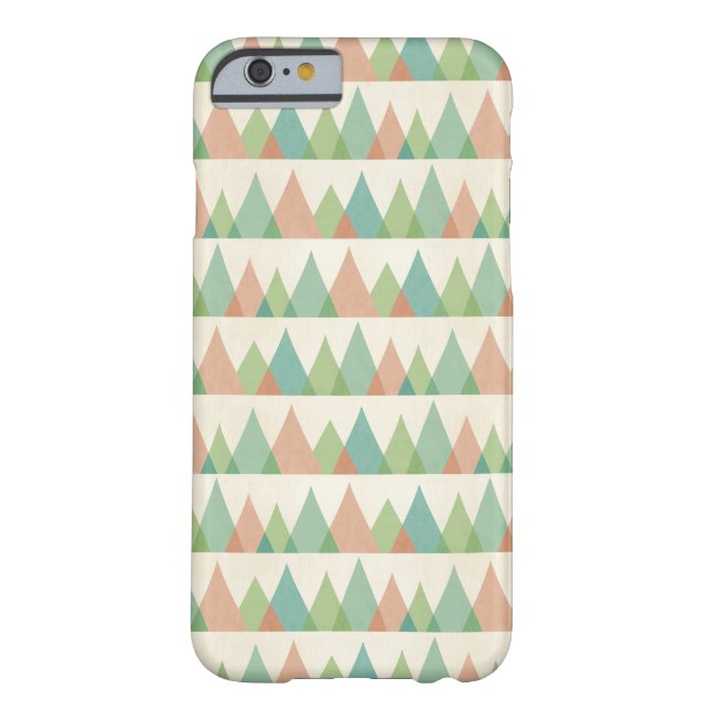 Southwest Geo Step | Teal & Coral Triangles Case-Mate iPhone Case (Back)