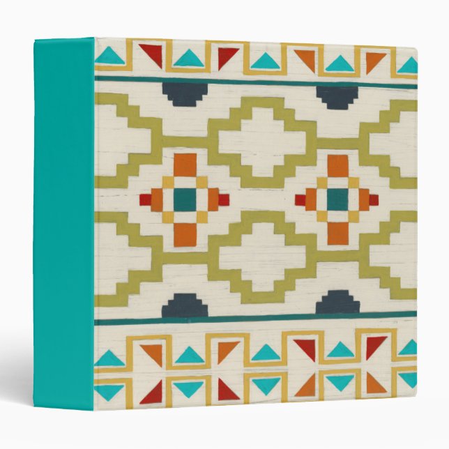 Southwest Geometry I 3 Ring Binder (Front/Spine)