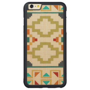 Southwest Geometry I Carved Maple iPhone 6 Plus Bumper Case