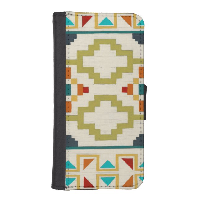 Southwest Geometry I iPhone Wallet Case (Front)