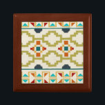 Southwest Geometry I Keepsake Box<br><div class="desc">Patterns</div>