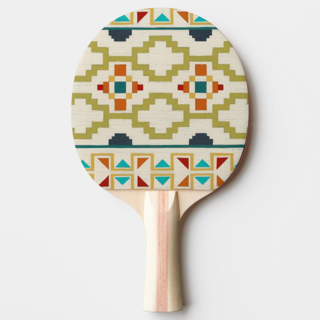 Southwest Geometry I Ping-Pong Paddle (Front)