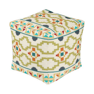 Southwest Geometry I Pouf