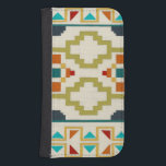 Southwest Geometry I Phone Wallet<br><div class="desc">Patterns</div>