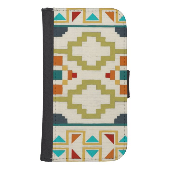 Southwest Geometry I Samsung Galaxy Wallet Case (Front)
